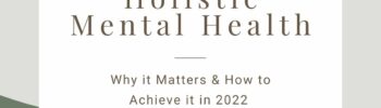 holistic mental health title page