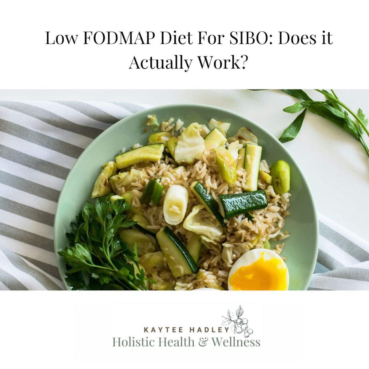 low formal diet for sibo: does it actually work?